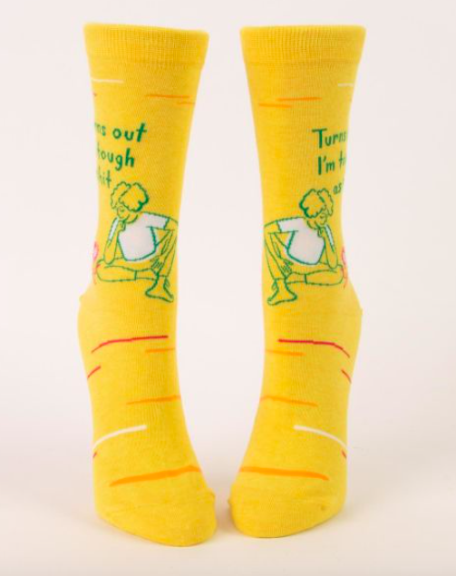 Blue Q Tough As Shit Women's Socks