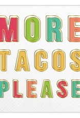 Slant More Tacos Please Napkins 20 CT