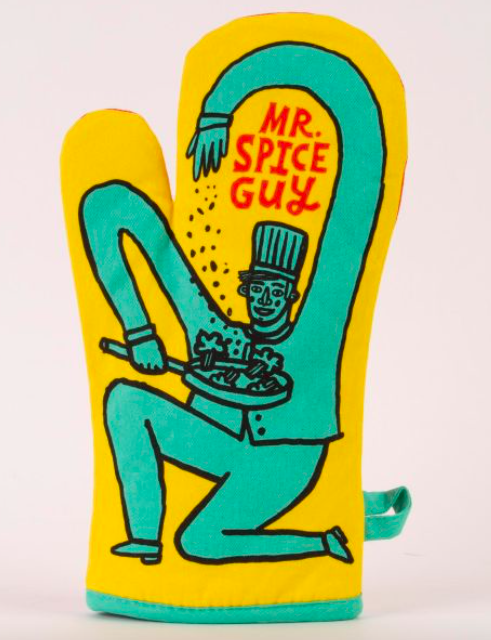 Blue Q Mr Spice Guy Oven Mitt