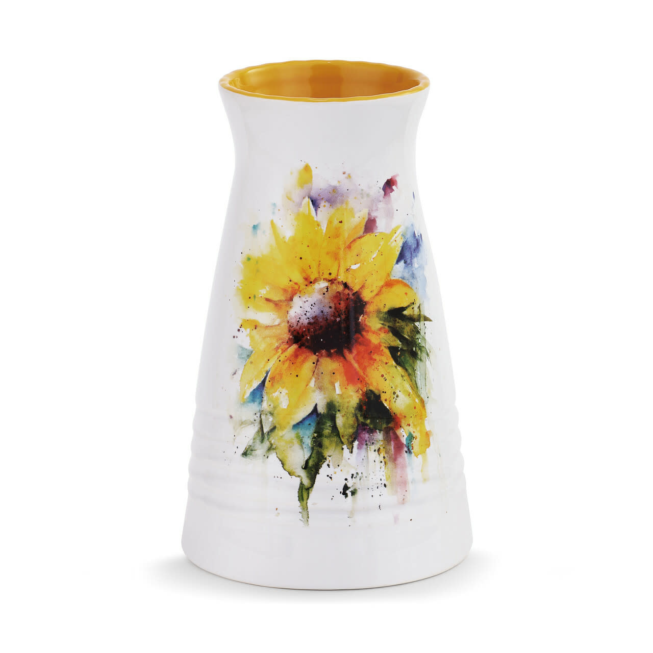 Demdaco Dean Crouser Sunflower Vase