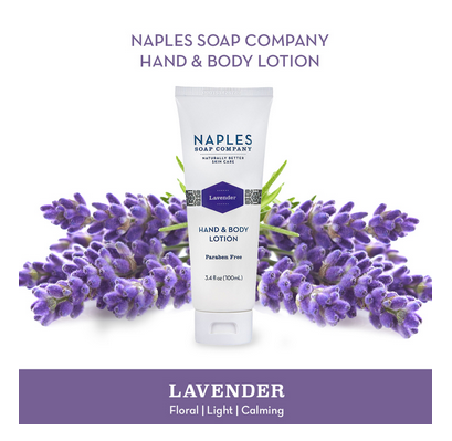 Naples Soap Co. Lavender Hand & Body Lotion 3.4 oz