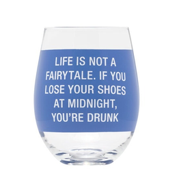 About Face Fairytale Wine Glass 16oz