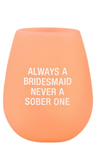 About Face Bridesmaid Silicone Cup 12.5oz
