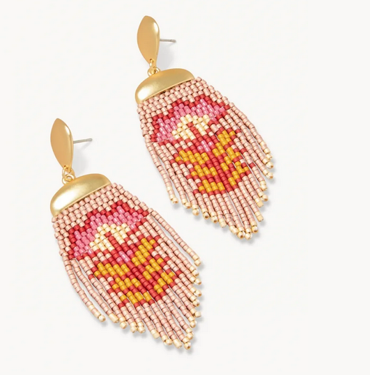 Spartina Bitty Bead Earring Pepper Hall