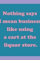 Drinks On Me Liquor Store Cart Coaster