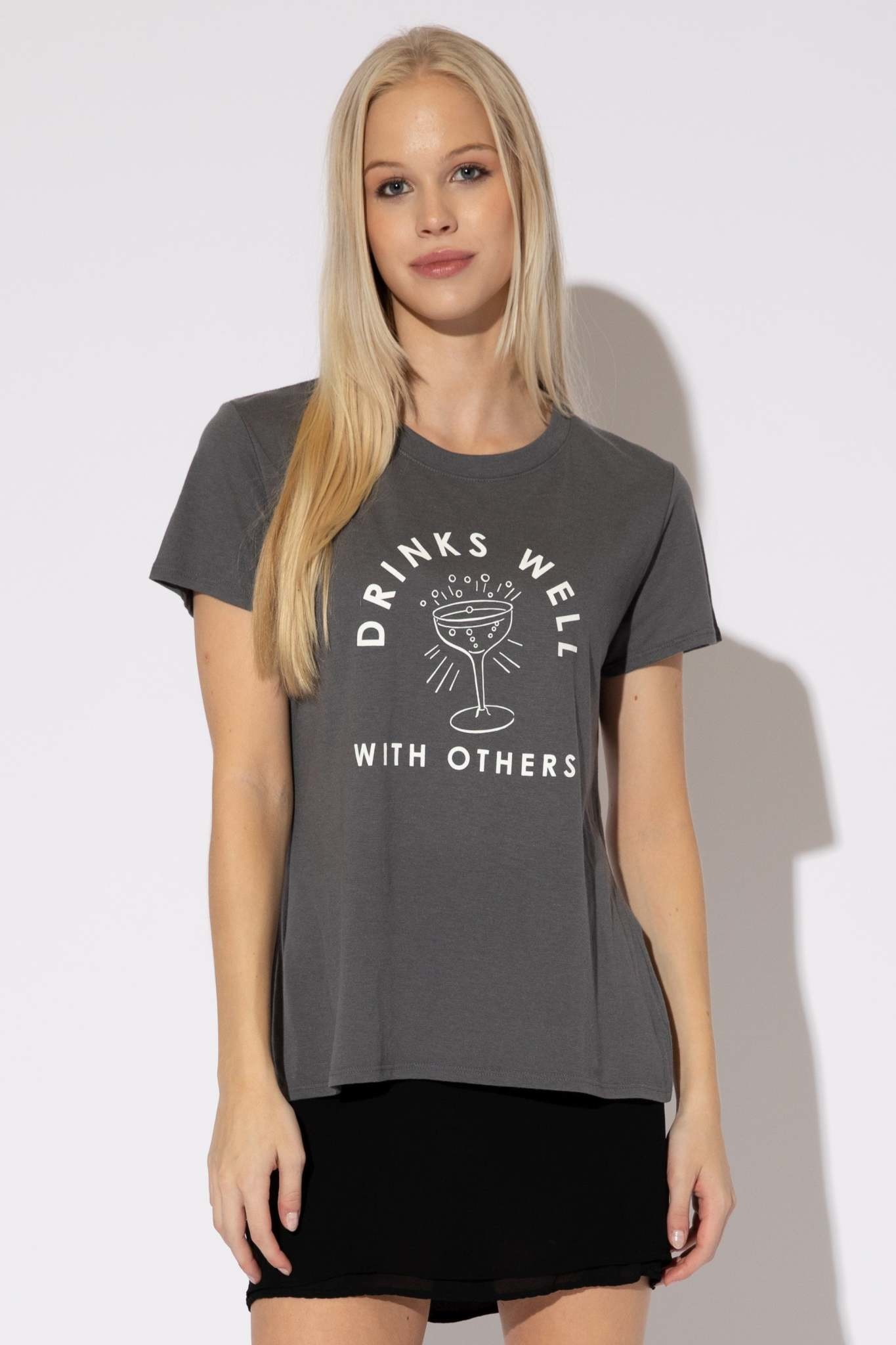 Sub Urban Riot Drinks Well With Others Tee