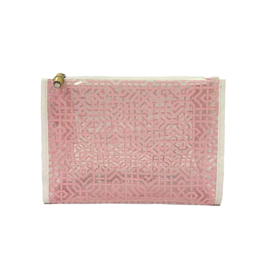 TRVL Design Roadtripper Pink Lattice Bag