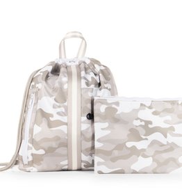 Haute Shore  Ryan Sahara - Camo Neoprene w/ Stripe Tote/Crossbody Bag