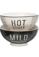 Totalee Gift Mild /Hot  Bowls Set of 2