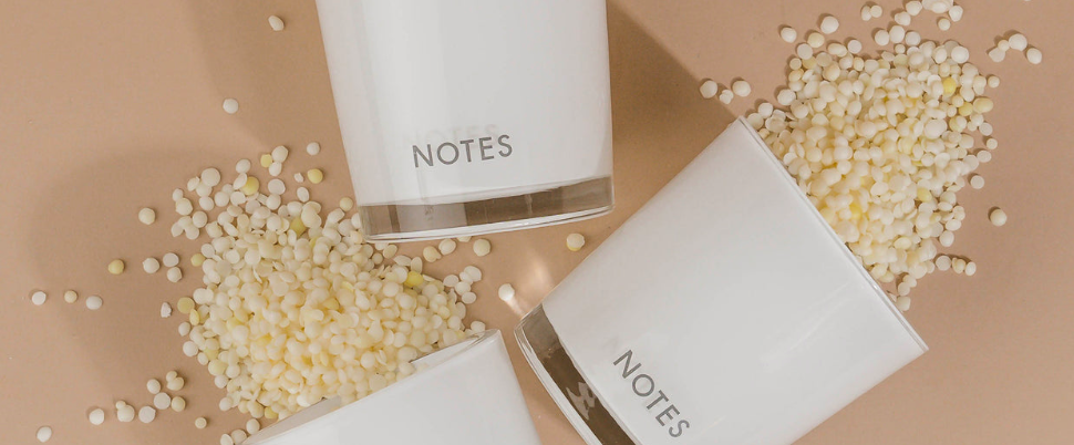 NOTES Sustainable Candle Refill Kit Santal & Atlas Cedar