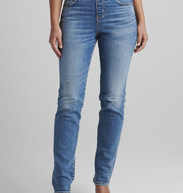 Jag Valentina High Rise Straight Leg Pull-On Jeans Phoenix Blue