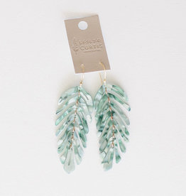 Leslie Curtis Vivian Earring Green