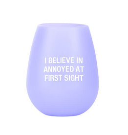 About Face I Believe in Annoyed Wine Cup 12.5oz