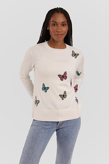 Alashan Cotton Cashmere Butterfly Top