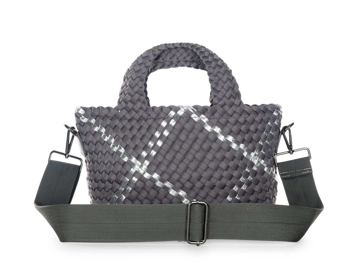 Mark Shadow Woven Tote - Lux Boutique