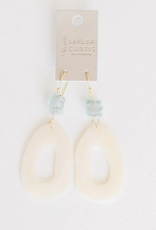 Leslie Curtis Etta Earring Cream