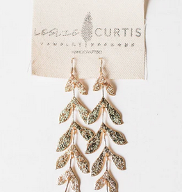 Leslie Curtis Flora Earring Gold