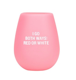 About Face Both Ways Silicone Wine Cup 12.5oz