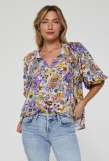 Another Love Tika Top Watercolor Floral