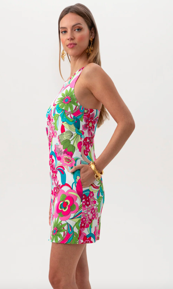 Trina Turk Cosme Dress Fair Weather Floral