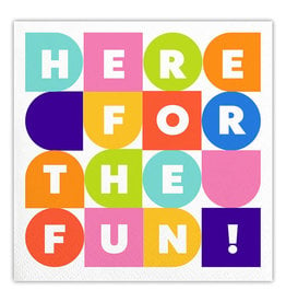 Slant Here For Fun Napkins 20 CT