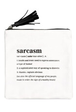 About Face Sarcasm Cosmetic Bag