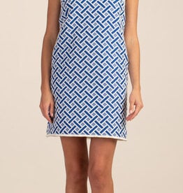 Trina Turk Mellah Dress Blue