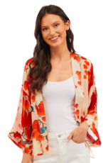 Two's Company Blossom Branch Short Kimono