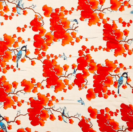 Two's Company Blossom Branch Short Kimono