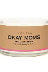 Whiskey River A Candle for Okay Moms