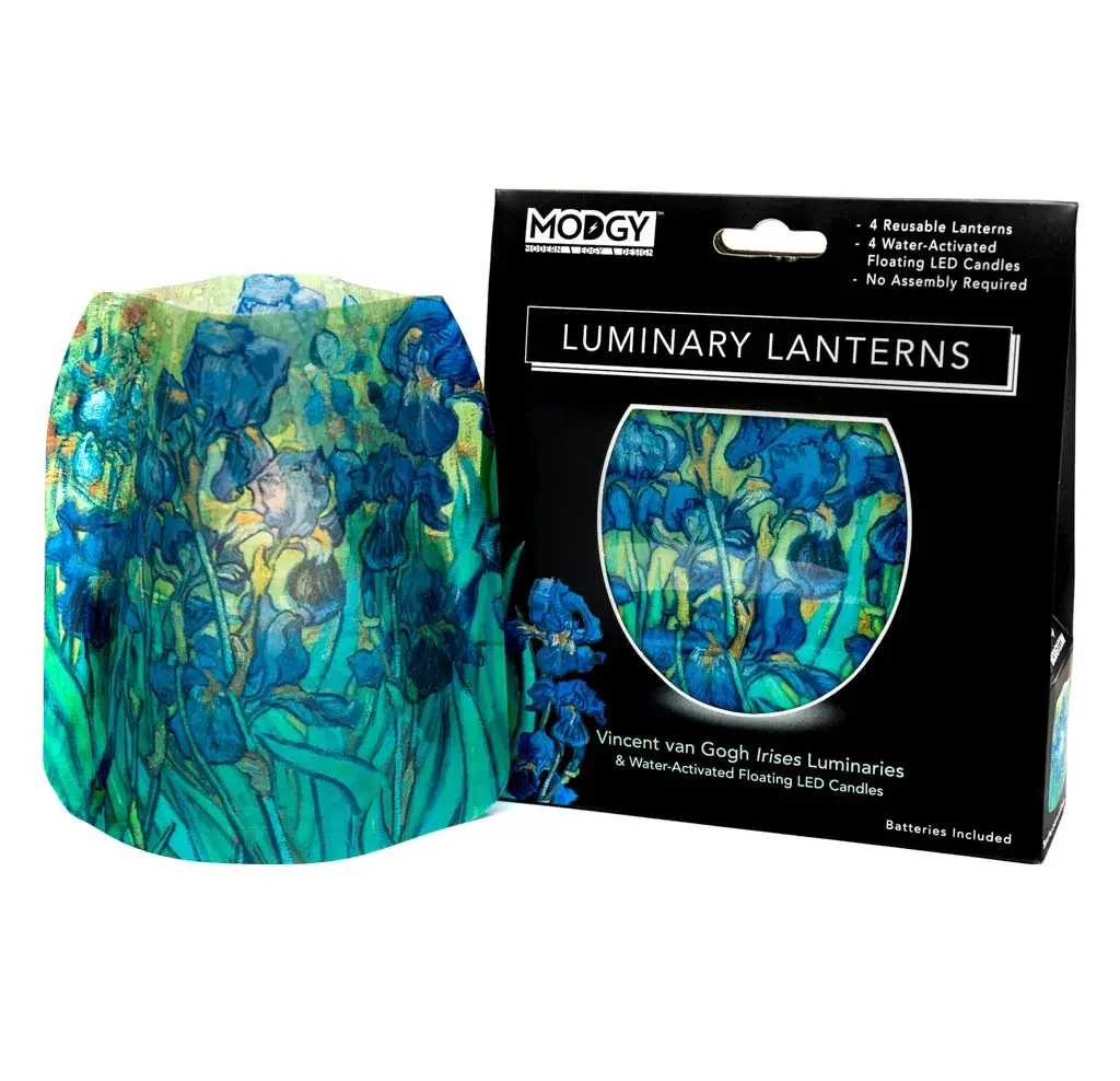 Modgy Luminary Van Gogh Irises