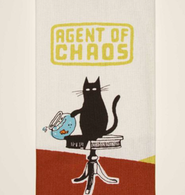 Blue Q Agent of Chaos Dish Towel