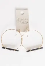 Leslie Curtis Jaycee Earring Gold