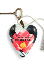 Demdaco "Kindness is courage" Art Heart