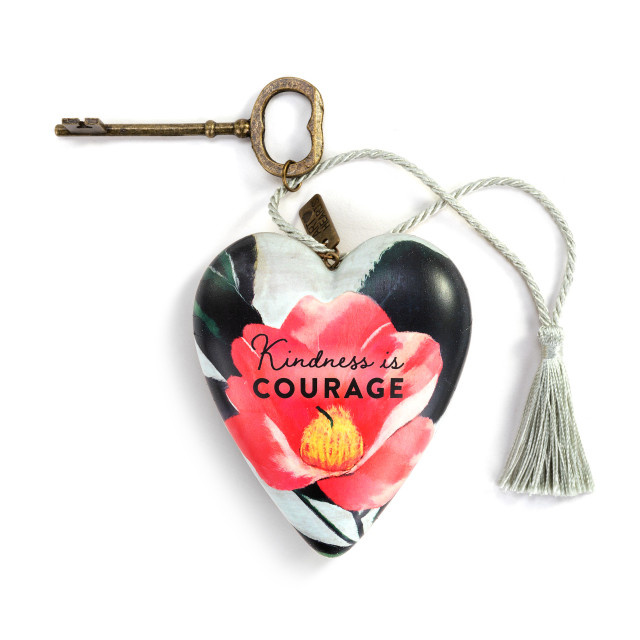 Demdaco "Kindness is courage" Art Heart