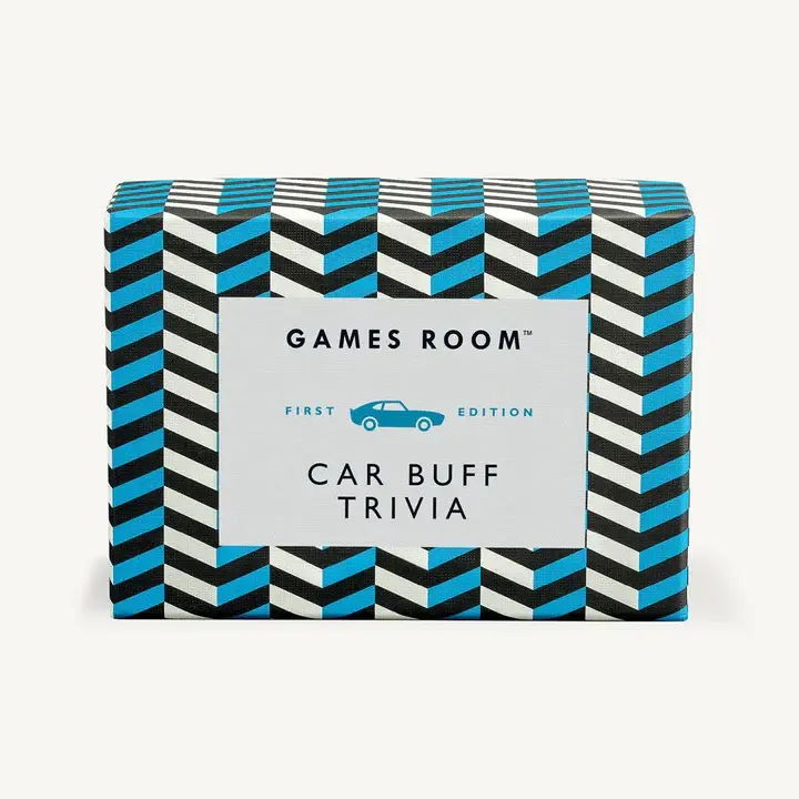 Car Buff Trivia Cards