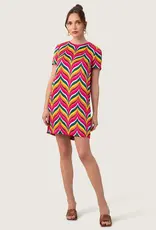 Trina Turk Sugar Hill Dress Chelsea Chevron