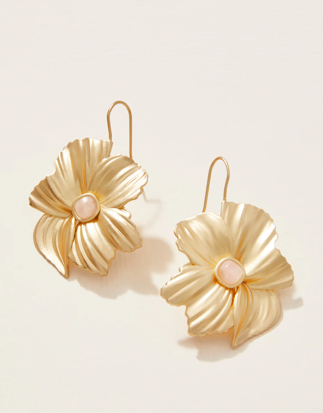 Spartina Poppy Earrings White