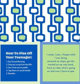 Drinks On Me Piss Off Teenager Double Sided Napkin