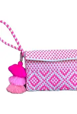 Squeeze De Citron Clutch Neon Pink Cocoles