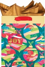 Gift Wrap Company Ornaments Joy Gift Bag