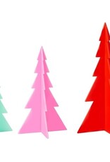 Kailo Chic Acrylic Tree Set Red Pink Mint