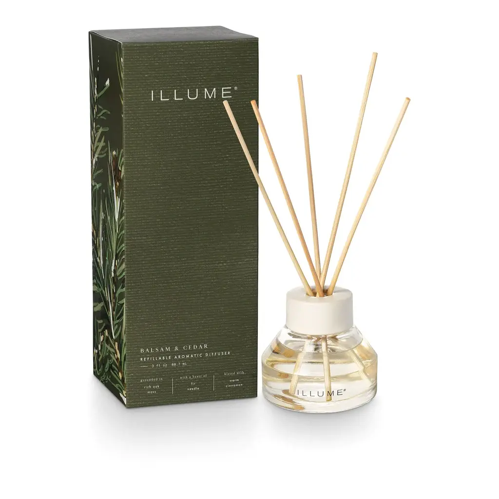 Illume Balsam & Cedar Refillable Aromatic Diffuser