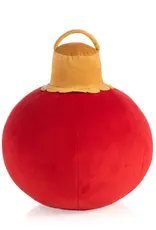 Shiraleah Merry Bauble Pillow Red