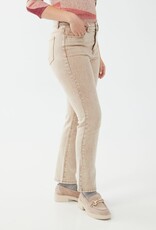 French Dressing Olivia Straight Ankle Jean Tan