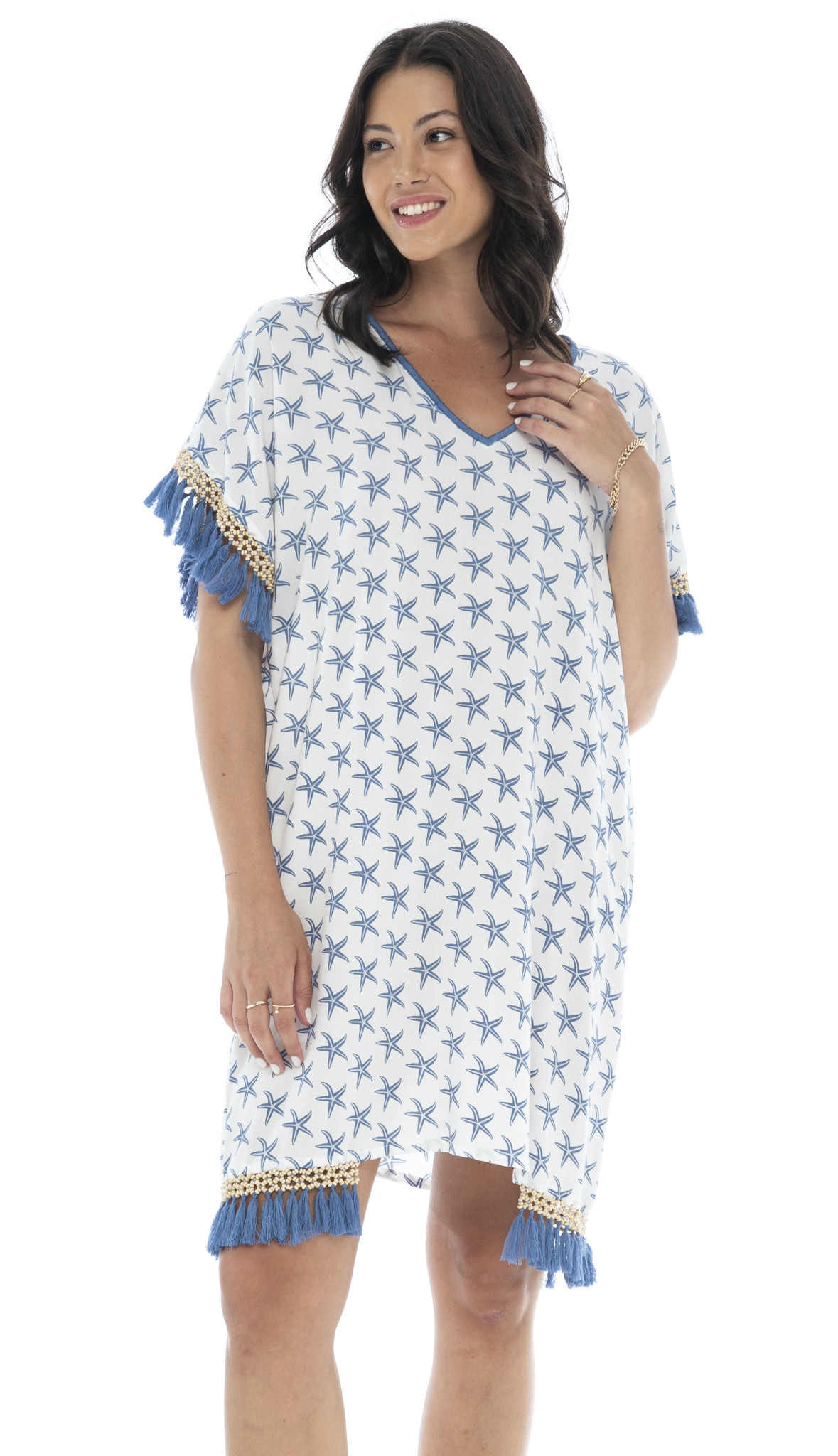 Skemo Stella Kaftan Blue