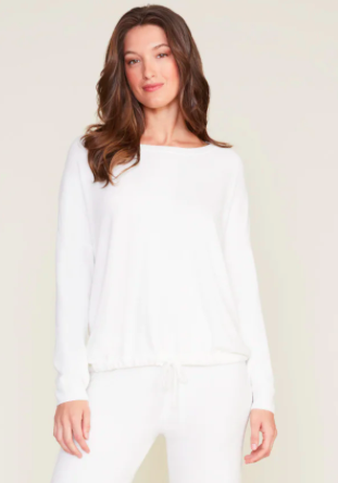 Barefoot Dreams CozyChic Pullover Pearl