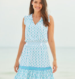 Cabana Life Amalfi Coast Smocked Waist Dress