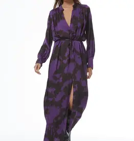 Young Fabulous & Broke Una Maxi Dress Electric Purple