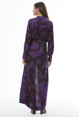 Young Fabulous & Broke Una Maxi Dress Electric Purple